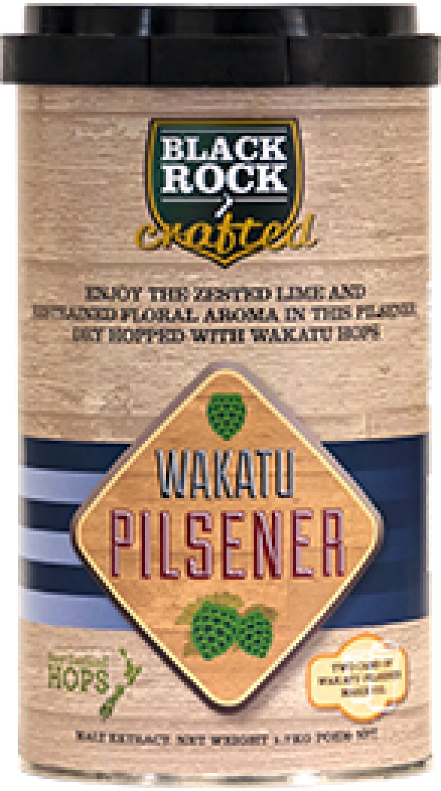 Black Rock Crafted Wakatu Pilsener Beerkit 1.7kg