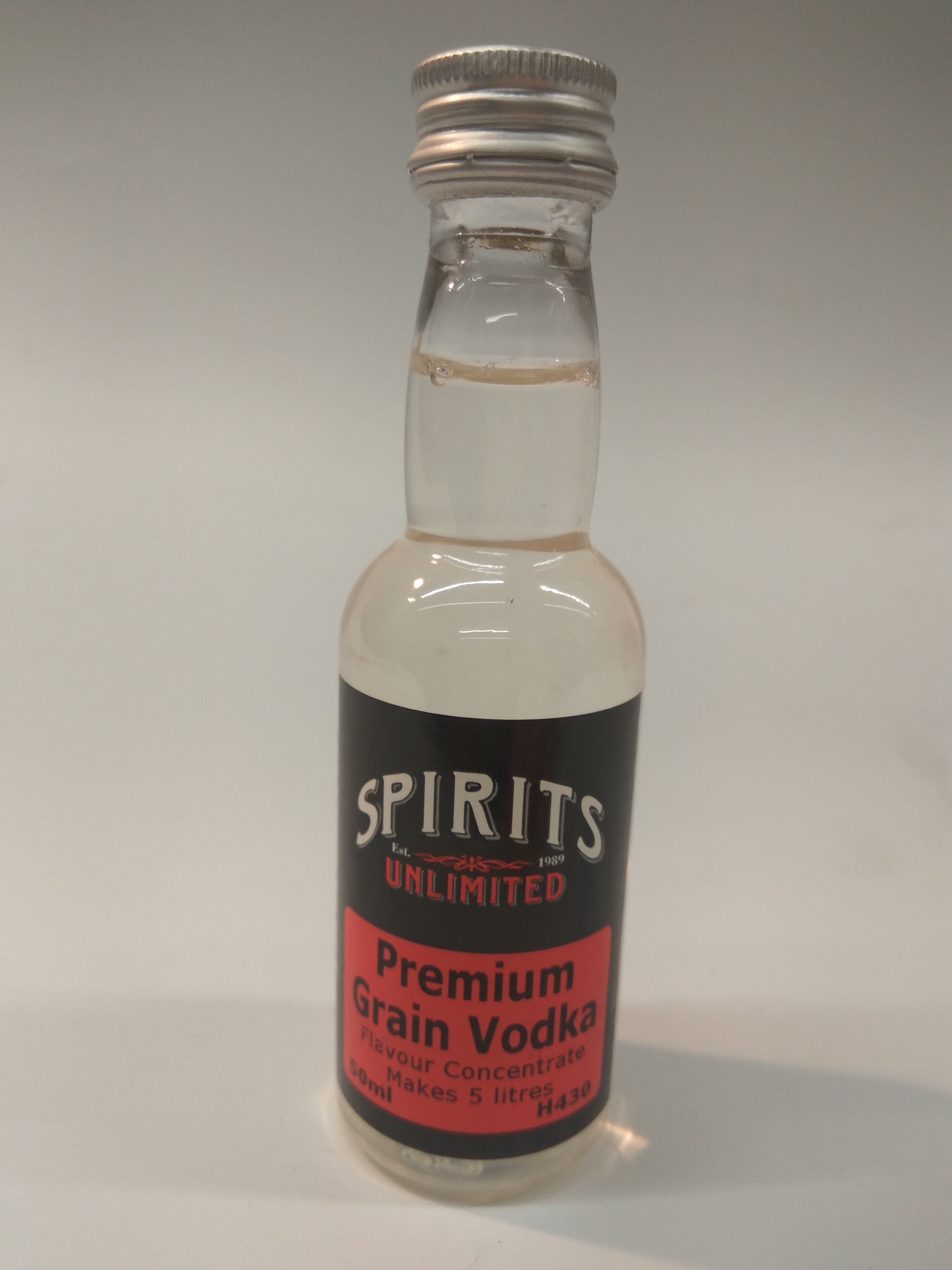 Spirits Unlimited Premium Grain Vodka 