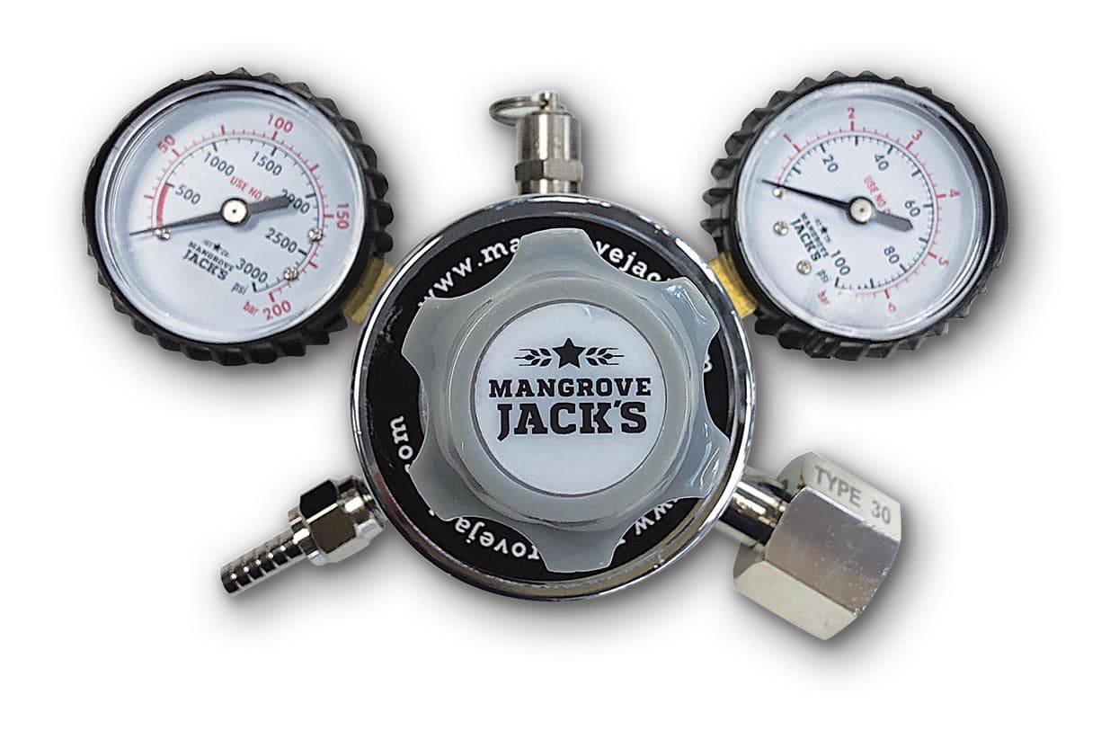 Mangrove Jack's Dual Gauge CO2 Regulator