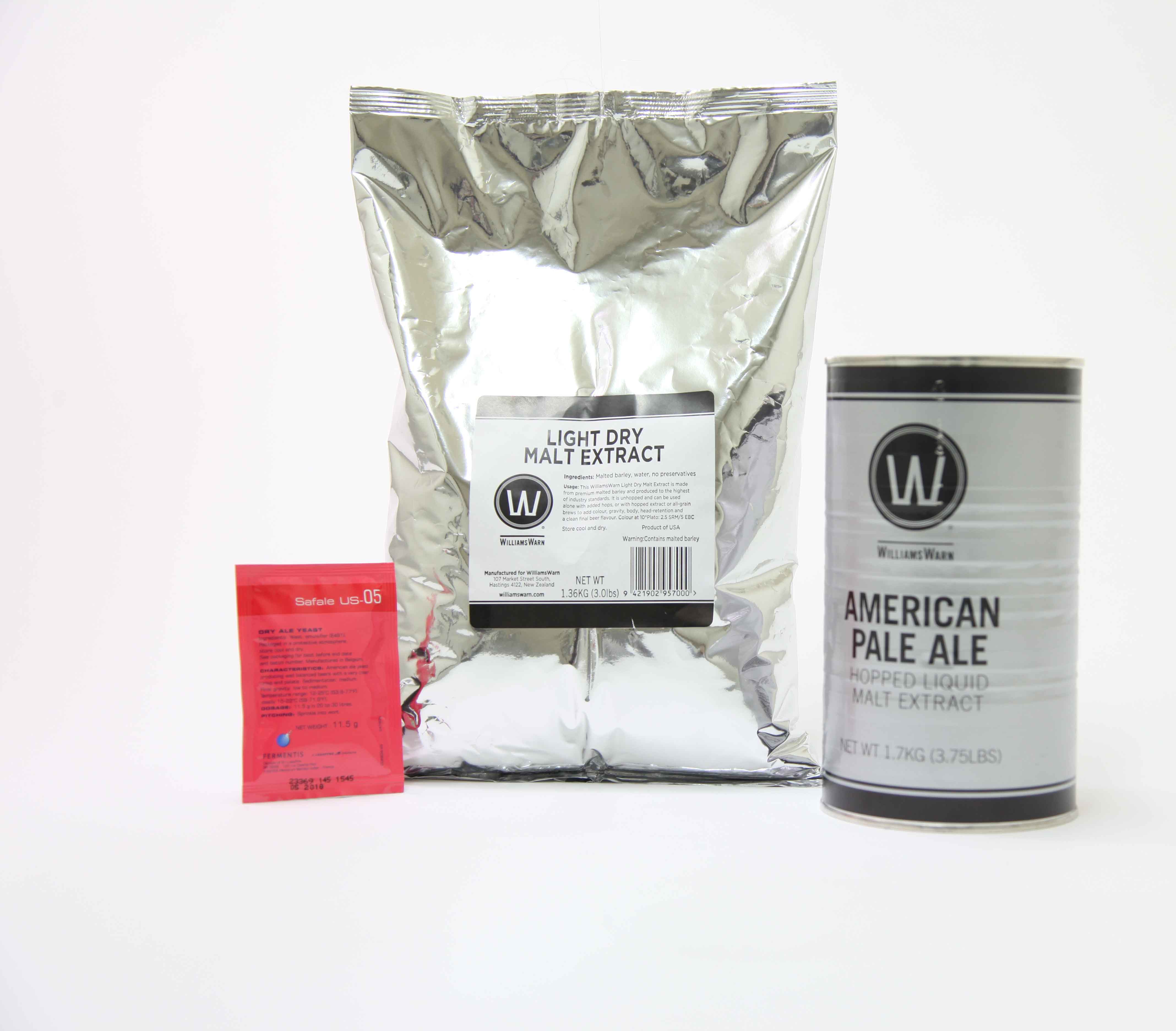 Williams Warn American Pale Ale 23/25 Litre Kit