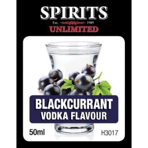 Spirits Unlimited Blackcurrant Vodka Flavour