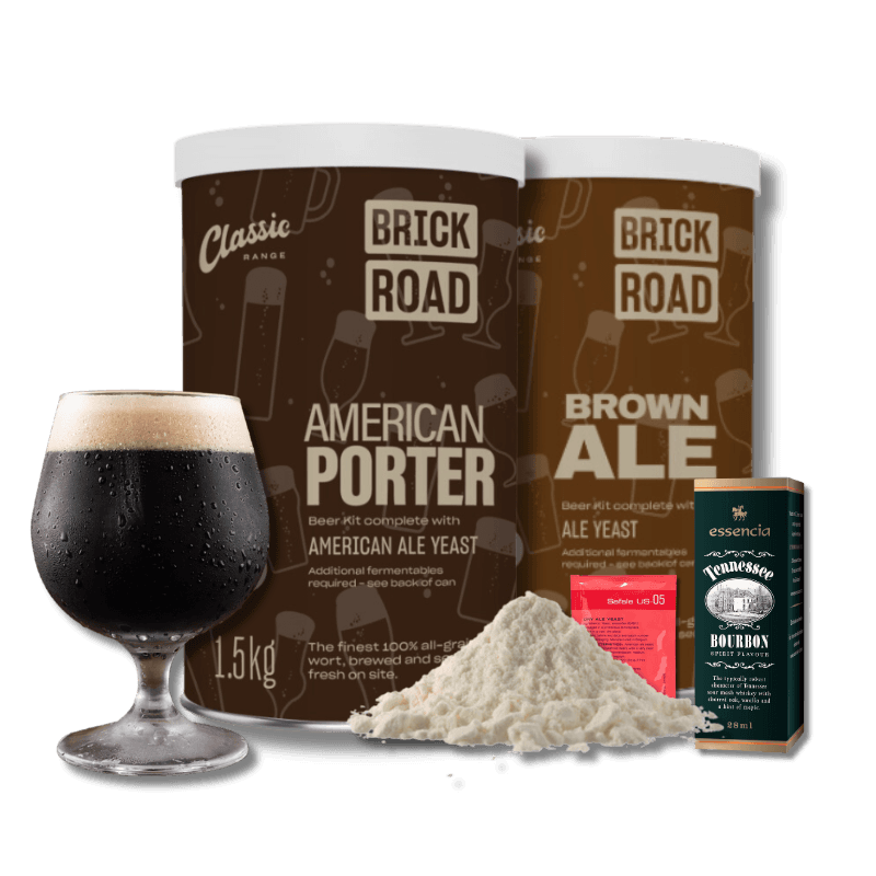 Brick Road Coffee Bourbon Stout Recipe Kit