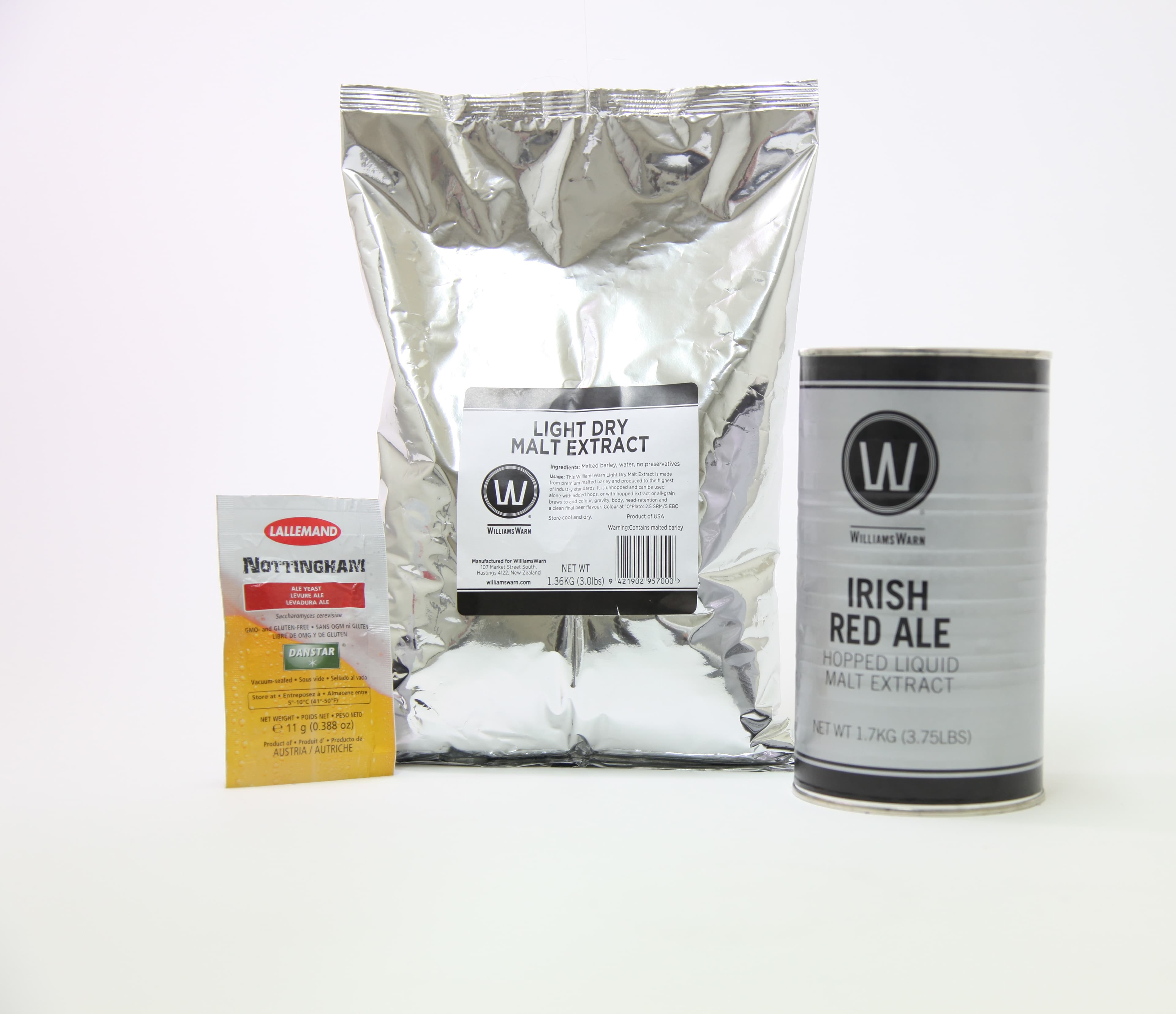 Williams Warn Irish Red Ale 23/25 Litre Kit