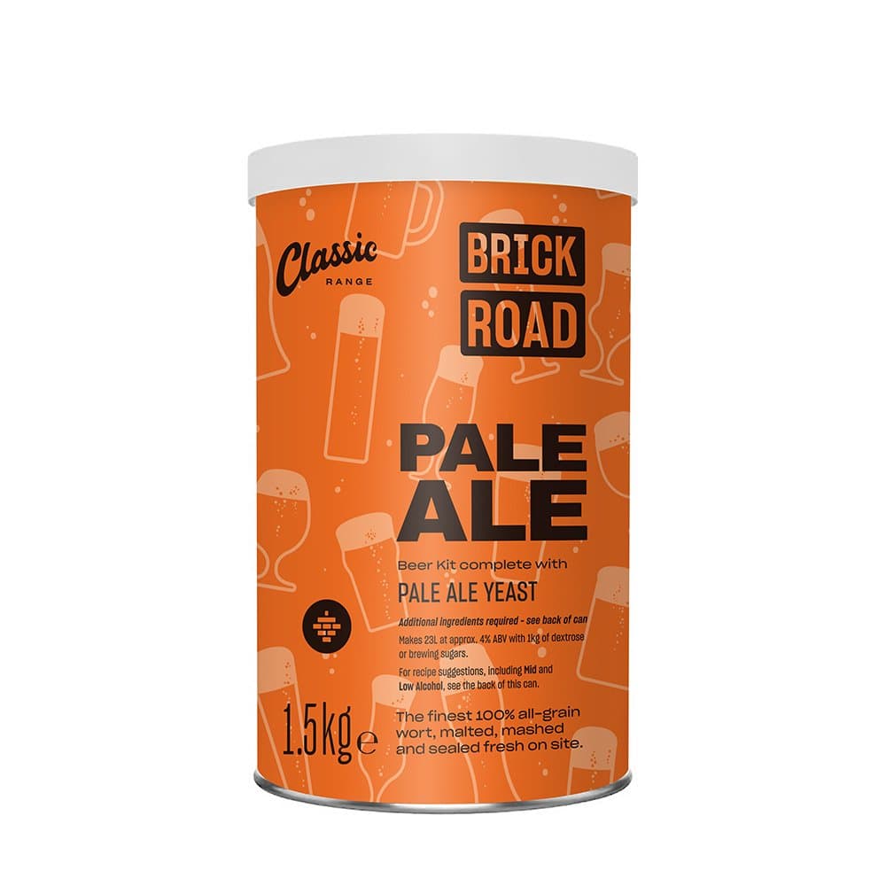 Brick Road Classic Pale Ale (mid/low options) 1.5kg