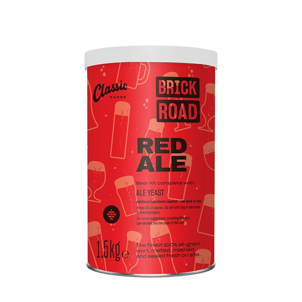 Brick Road Classic Red Ale (mid/low options) 1.5kg