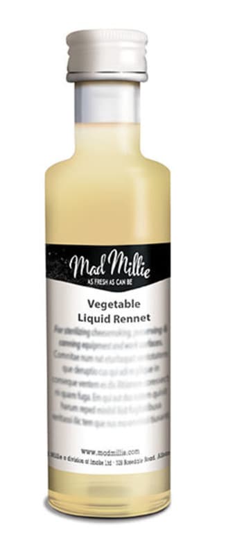 Mad Millie LIQUID Rennet Vegetarian 50ml [STORED COLD]