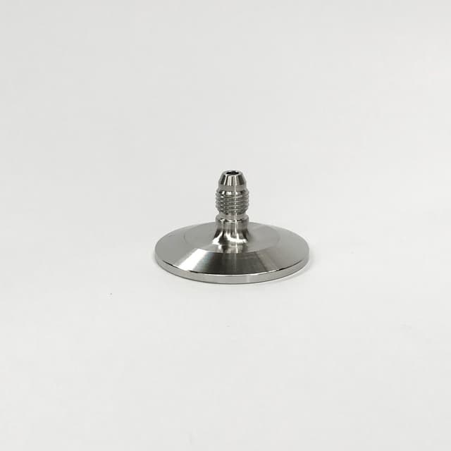 Tri-Clamp Cap with 1/4" MFL Connector